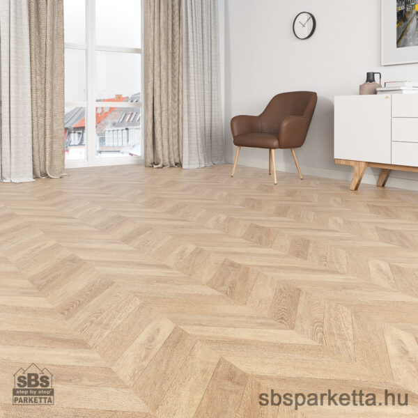 014490- FAUS - Vízálló laminált padló - MARQUETRY - CHEVRON 3 - CASUAL - S180079- 8mm_AC6/33 - Image 3