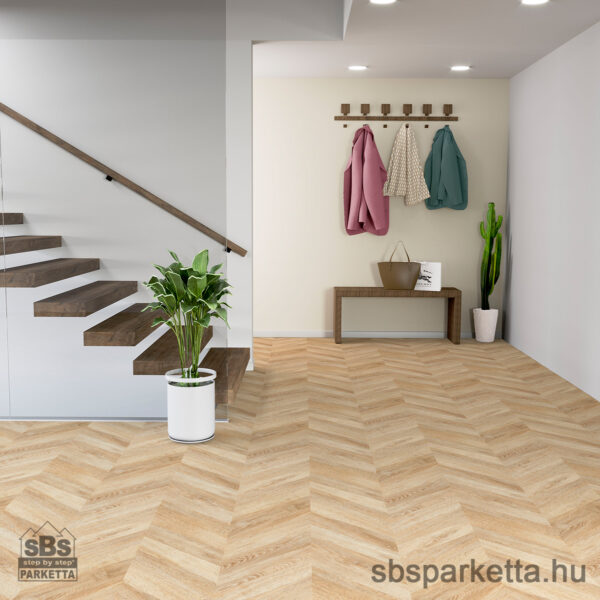 014490- FAUS - Vízálló laminált padló - MARQUETRY - CHEVRON 3 - CASUAL - S180079- 8mm_AC6/33 - Image 4