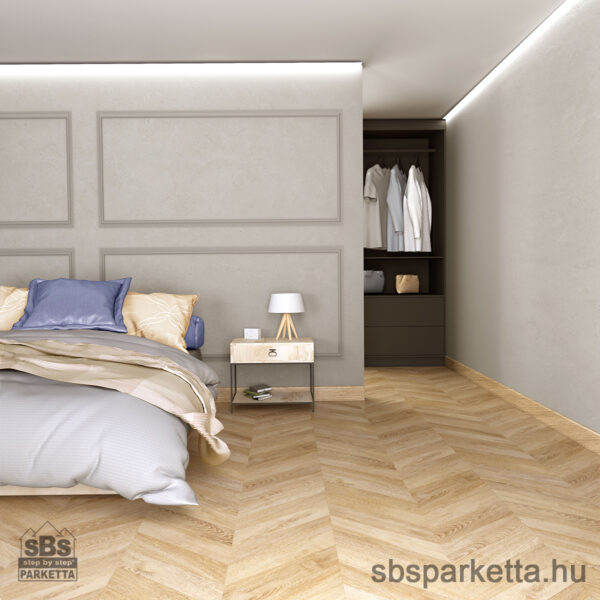 014490- FAUS - Vízálló laminált padló - MARQUETRY - CHEVRON 3 - CASUAL - S180079- 8mm_AC6/33 - Image 2