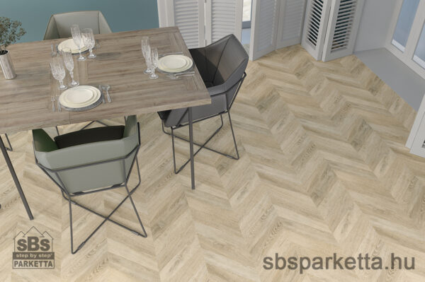 014490- FAUS - Vízálló laminált padló - MARQUETRY - CHEVRON 3 - CHIC - S176942- 8mm_AC6/33 - Image 3