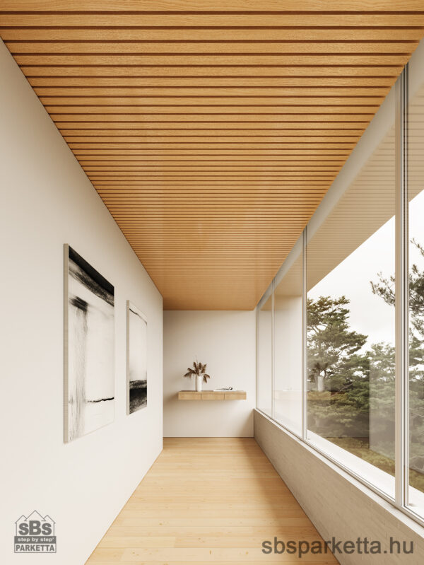 015990- FAUS - WALL TECH - DEKORÁCIÓS FALBURKOLAT - DUO - ORBE OAK - S185135 - 2600 x 132 x 19 mm - Image 3