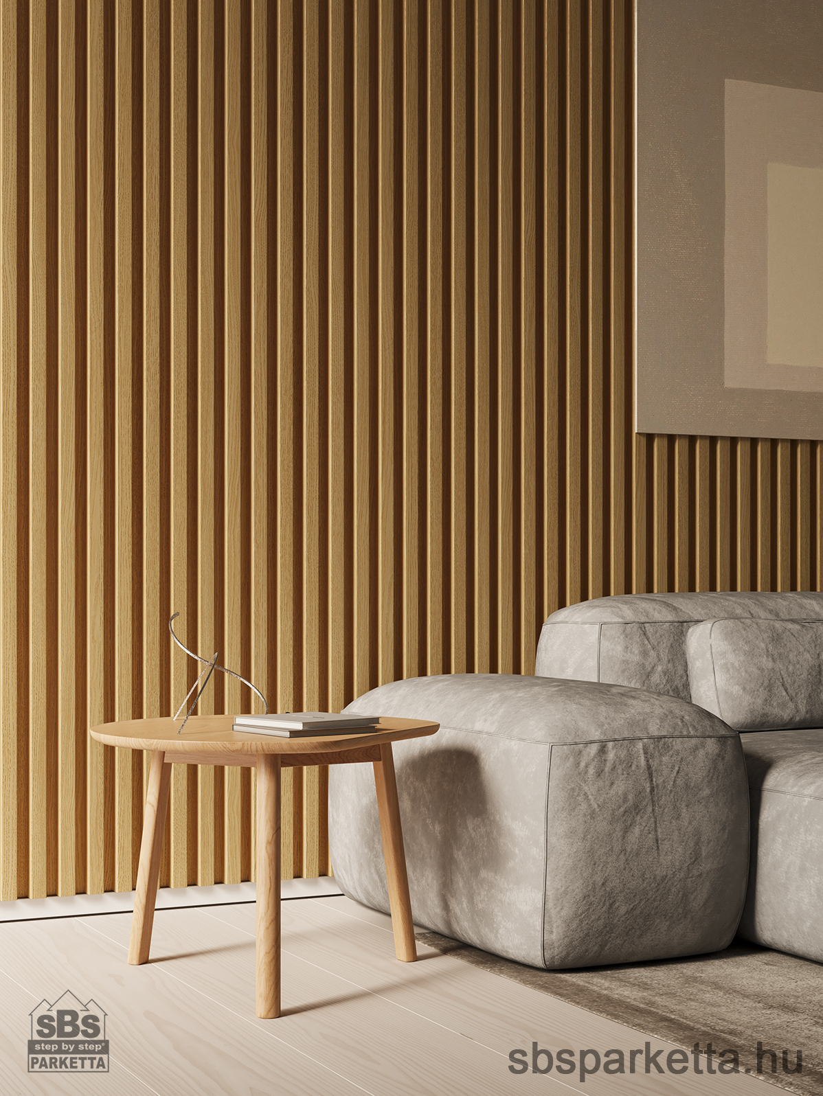 015990- FAUS - WALL TECH - DEKORÁCIÓS FALBURKOLAT - DUO - ORBE OAK - S185135 - 2600 x 132 x 19 mm - Image 2