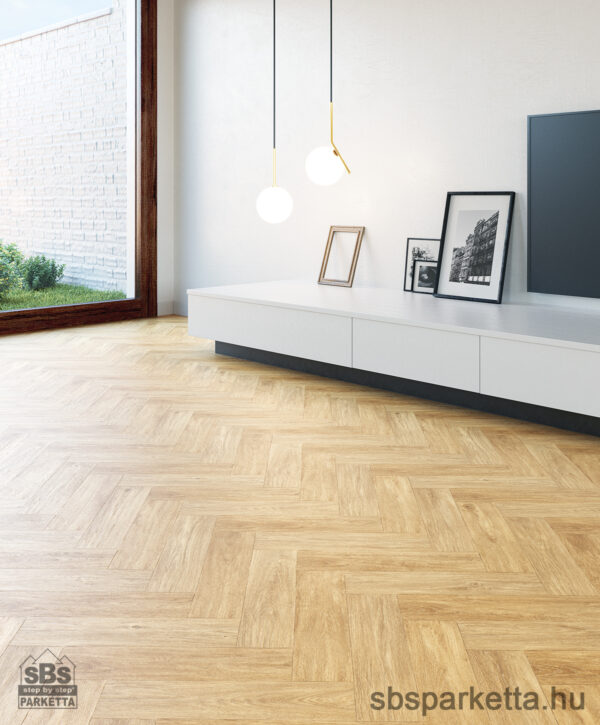 014990- FAUS - Vízálló laminált padló - MARQUETRY - HERRINGBONE 7 - NARBONA - S180208- 8mm_AC6/33 - Image 3