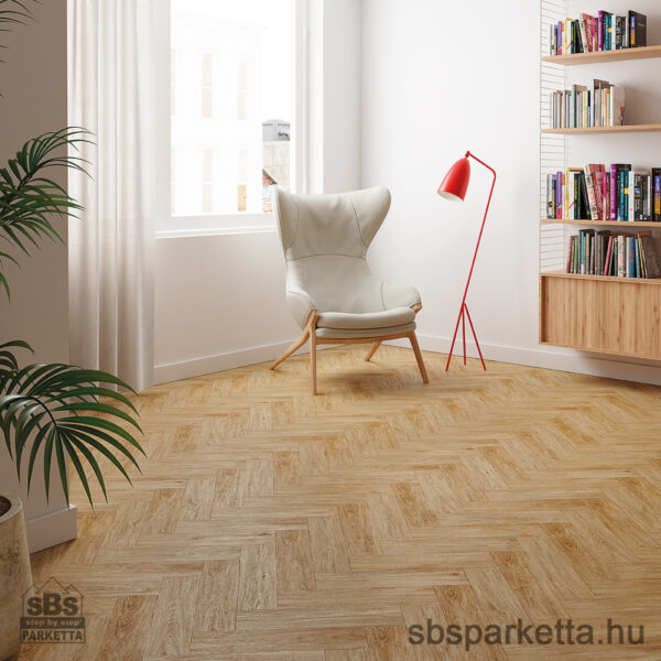 014990- FAUS - Vízálló laminált padló - MARQUETRY - HERRINGBONE 7 - NARBONA - S180208- 8mm_AC6/33 - Image 2