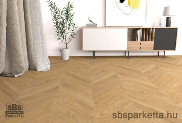 014490- FAUS - Vízálló laminált padló - MARQUETRY - CHEVRON 2 - NATURAL - S173101- 8mm_AC6/33 - Image 3