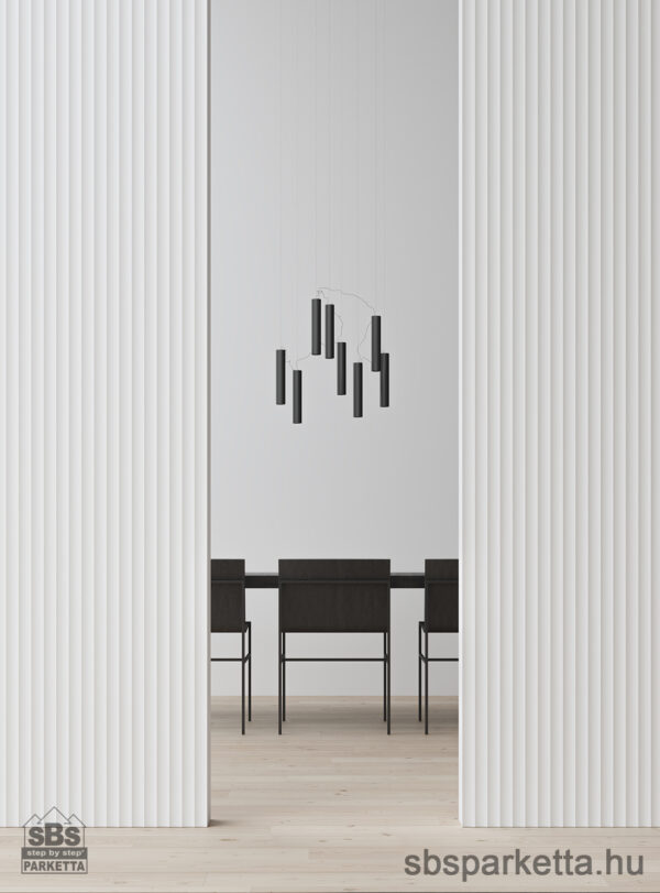 012990- FAUS - WALL TECH - DEKORÁCIÓS FALBURKOLAT - OLA - BLANCO NIEVE - S185159 - 2600 x 168 x 12 mm - Image 3