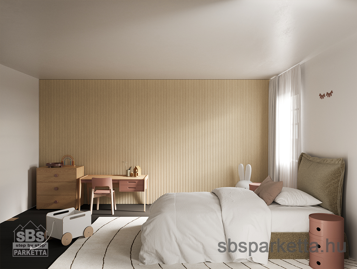 012990- FAUS - WALL TECH - DEKORÁCIÓS FALBURKOLAT - PENTA - LIZA OAK - S185166 - 2600 x 167 x 12 mm - Image 2