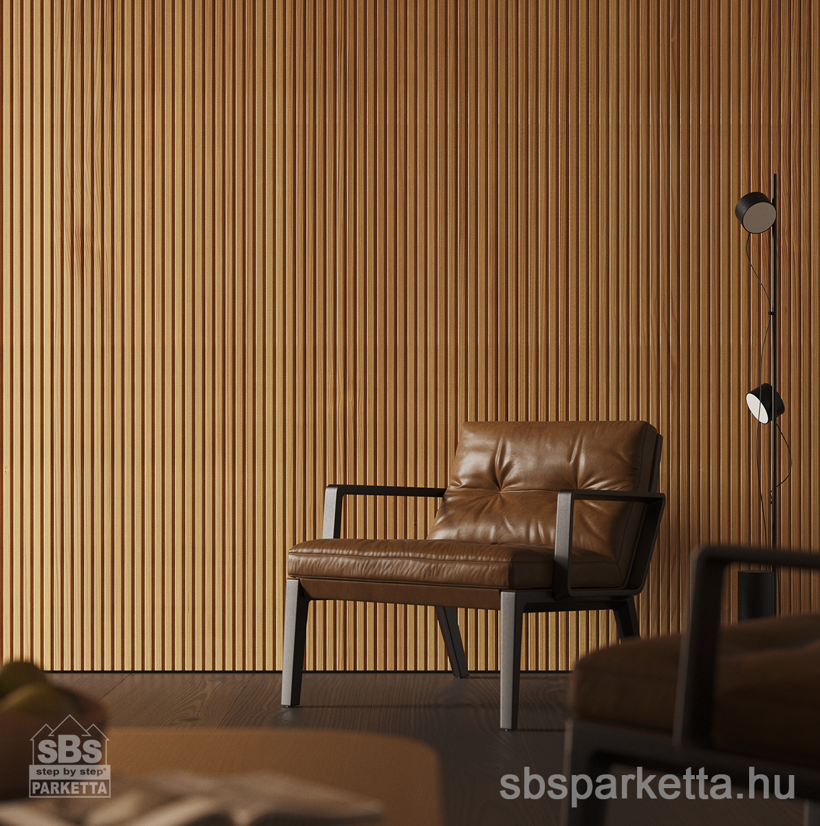 012990- FAUS - WALL TECH - DEKORÁCIÓS FALBURKOLAT - PENTA - ORBE OAK - S185111 - 2600 x 167 x 12 mm - Image 2