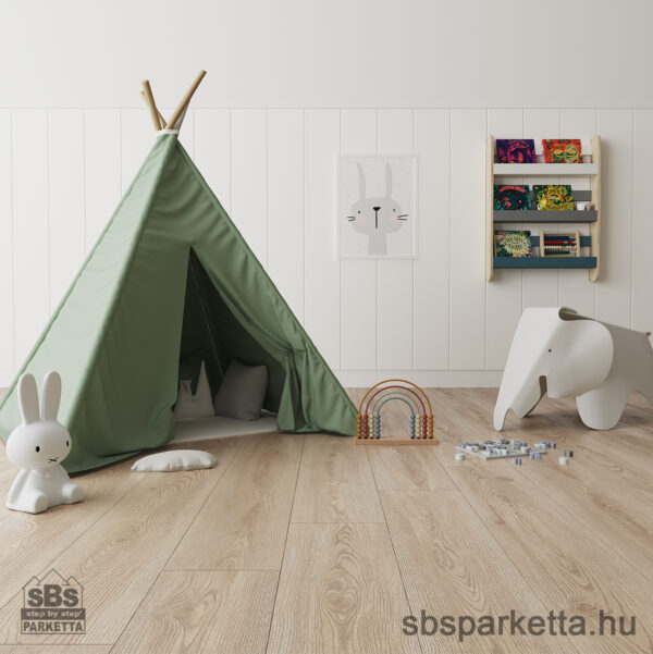 013490- FAUS - Vízálló laminált padló - COSMOPOLITAN 4V - VENECIA OAK - S184121 - 8mm_AC5/33_4V - Image 2