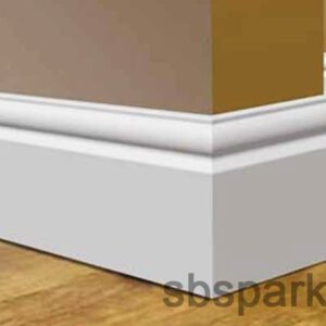 Fehér (festhető) szegélyléc