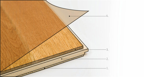 023990-Econfloor -Tölgy rusztikus fehérített olajozott szalagparketta - Caracas - IRIS WHITE - Image 3