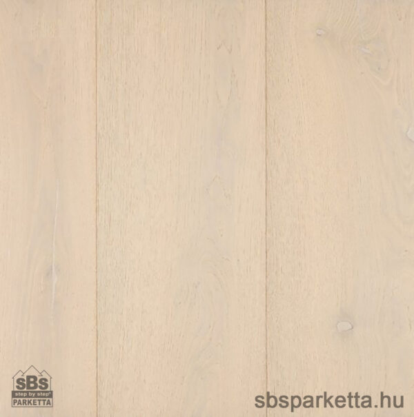 026990-FREVINI - BASICA - Light smoked Tölgy Character Lakkozott - MULTI LAYER/TÖBBRÉTEGŰ - Kefélt Pácolt Szalagparketta – STONE PLANK – M4V (2,38 m2/cs/6db) - Image 2