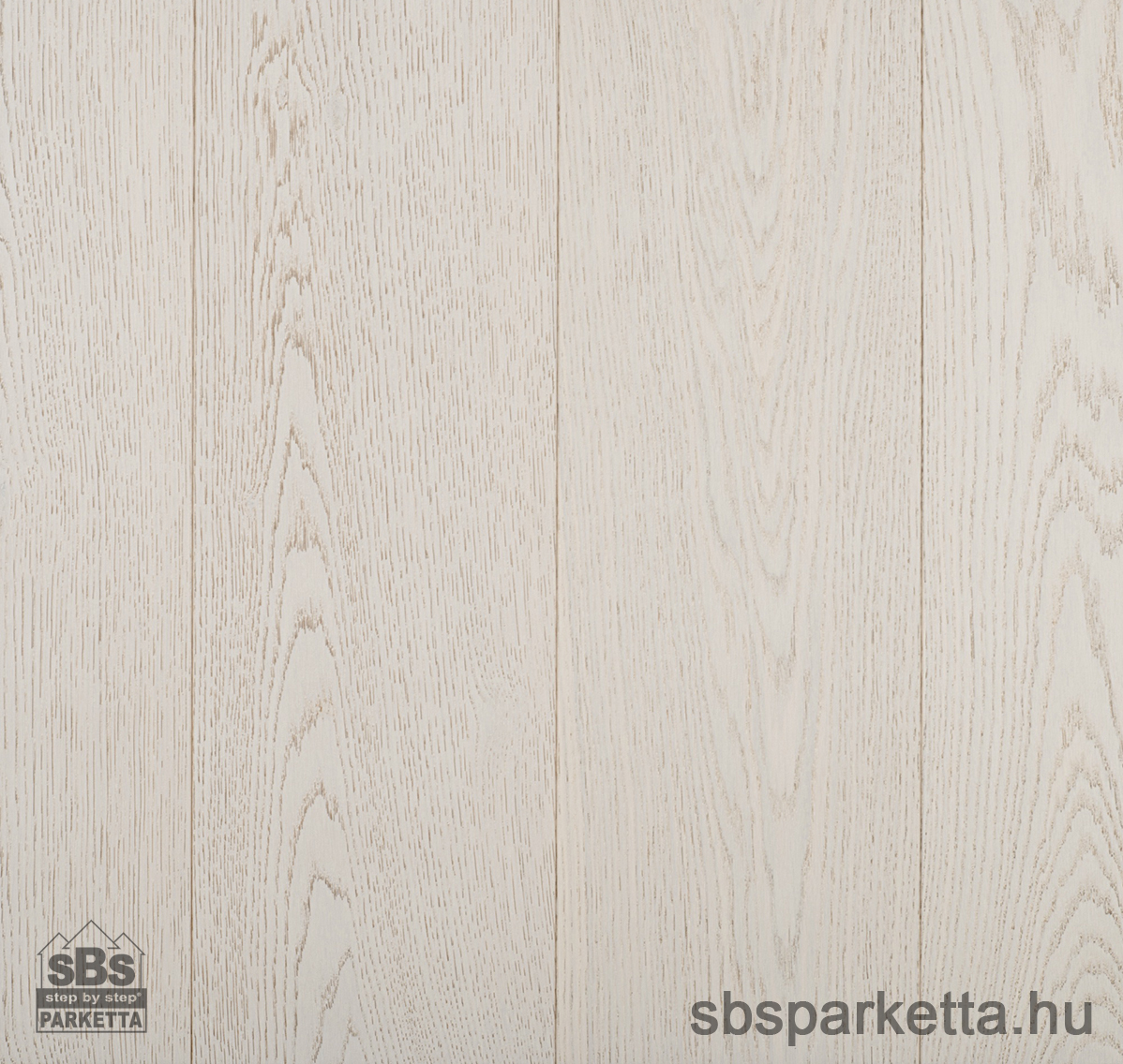025990-FREVINI - MODERNO-Tölgy Character Olajozott - MULTI LAYER/TÖBBRÉTEGŰ - Kefélt Pácolt Szalagparketta – POLAR WHITE PLANK – M4V (2,38 m2/cs/6db) - Image 3