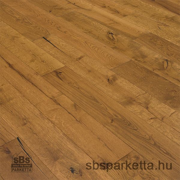 025690-FLOOR EXPERT - HERITAGE DREAM - Tölgy EXTRA rusztikus matt barna pácolt - lakkozott kefélt szalagparketta - BERMUDA_4V - Image 5