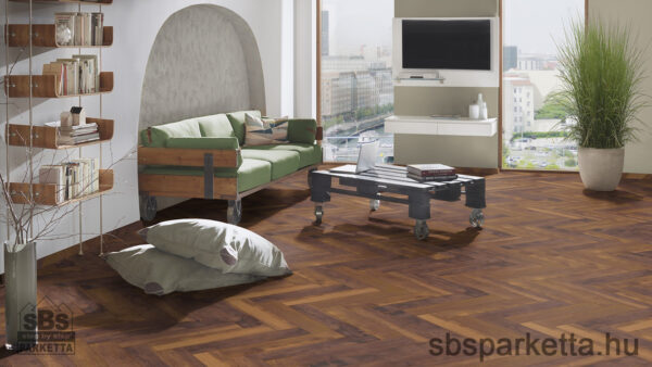 007990-KRONO ORIGINAL - Herringbone laminált padló - LAGUNA OAK - K411 - 8mm_AC5/33_V4 - EXKLUZÍV ÁR! - Image 2