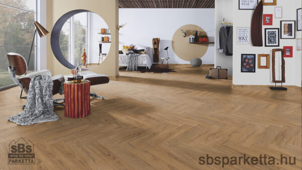 007990-KRONO ORIGINAL - Herringbone laminált padló - INCA CARPENTER OAK - K476 - 8mm_AC5/33_V4 - EXKLUZÍV ÁR! - Image 2