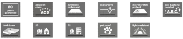 007990-KRONO ORIGINAL - Herringbone laminált padló - RUTHERFORD OAK - K488 - 8mm_AC5/33_V4 - EXKLUZÍV ÁR! - Image 3