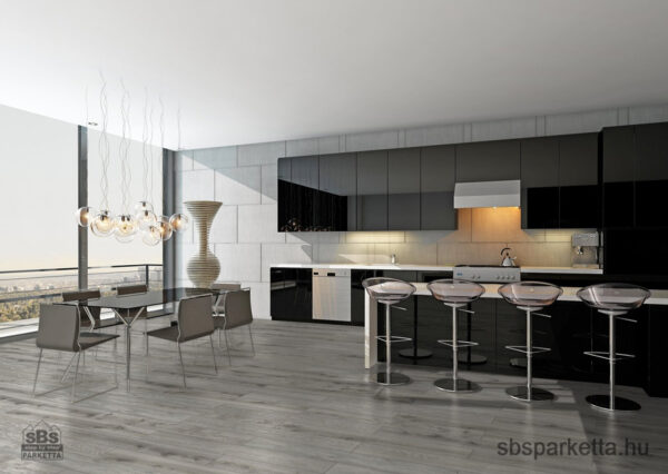 008190- SWISS KRONO - Vízálló laminált padló - RAW - D6103 - 8mm_AC5/33_4V - Image 3