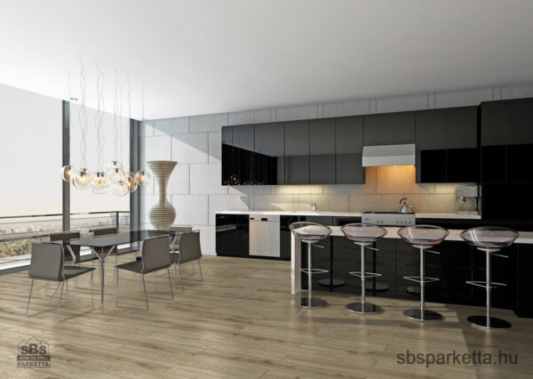 008190- SWISS KRONO - Vízálló laminált padló - NATURAL - D6106 - 8mm_AC5/33_4V - Image 3