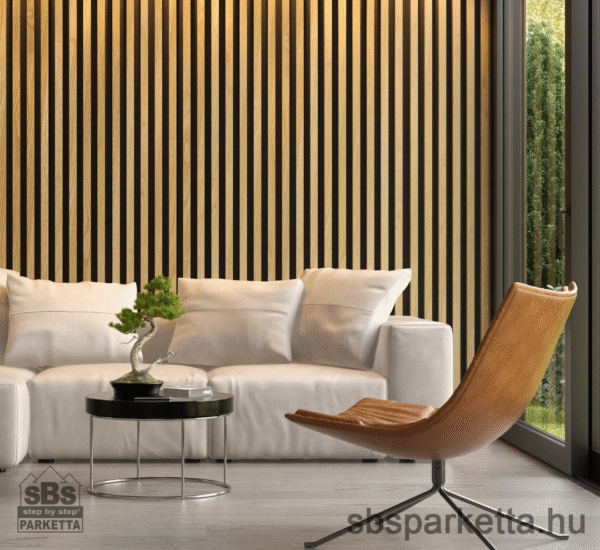 005190 - NTFP-3520 PEDROS Tölgy furnérozott Faliprofil - 2700x35x20mm - Image 3