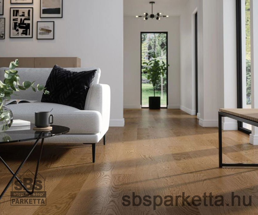 016990-WOODURA 5G DRY - BLEND - Lakkozott Furnérparketta - TÖLGY - YXENHULT 3.0 S - TERRA BROWN - 310018 - Image 3