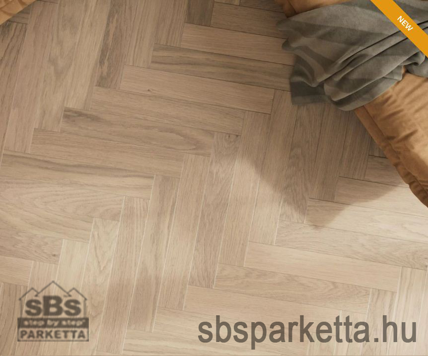 023990-WOODURA 5G DRY - SELECT - HERRINGBONE - Lakkozott Furnérparketta - TÖLGY  - ERVALLA 2.0 - MISTY WHITE - Image 4