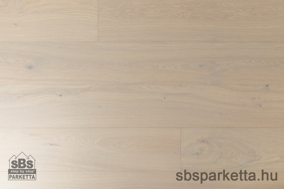 019990-WOODURA 5G DRY - NATURE - PRO Matt Lakkozott Furnérparketta - TÖLGY  - DALBY 3.0 XL - POWDER WHITE - 347051 - Image 3