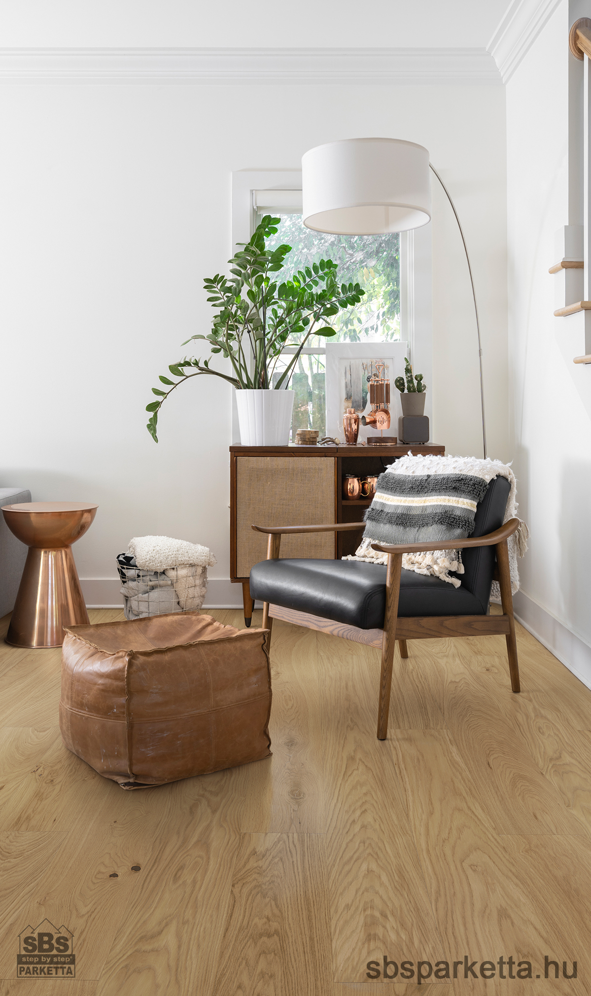 019990-WOODURA 5G DRY - NATURE - PRO Matt Lakkozott Furnérparketta - TÖLGY  - KVARNBY 3.0 XL - NATURAL - 347049 - Image 2