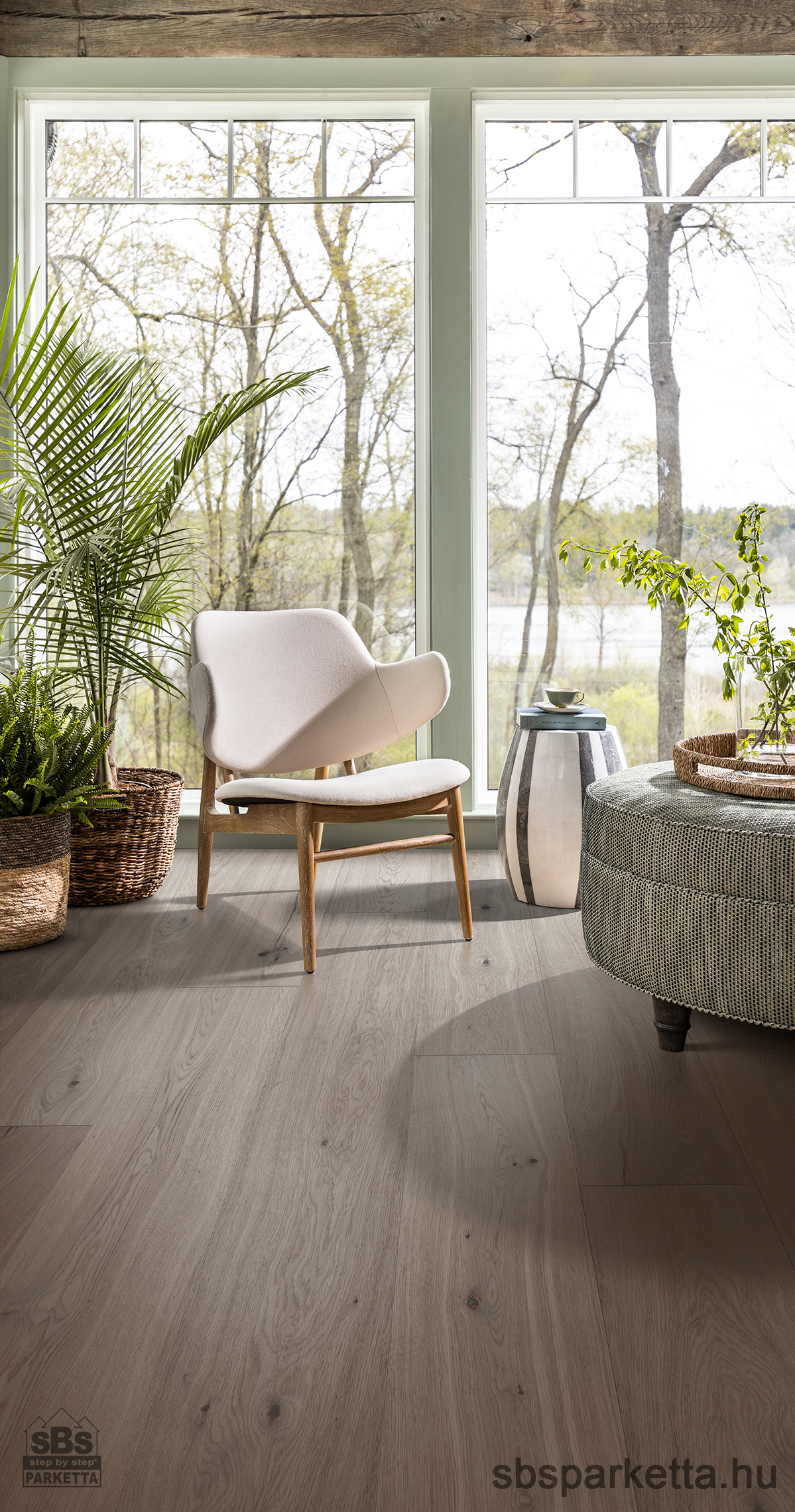 019990-WOODURA 5G DRY - NATURE - PRO Matt Lakkozott Furnérparketta - TÖLGY  - STEHAG 3.0 XXL - EARTH GREY - 347104 - Image 4