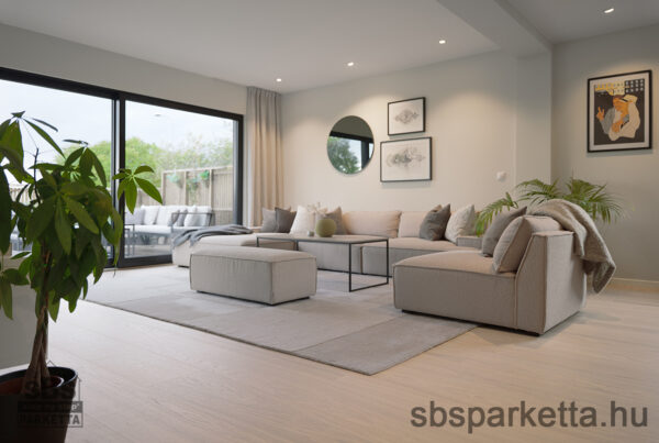 019990-WOODURA 5G DRY - SELECT - Kefélt - Lakkozott Furnérparketta - TÖLGY  - LARVIK 3.0 XL - POWDER WHITE - 346017 - Image 6