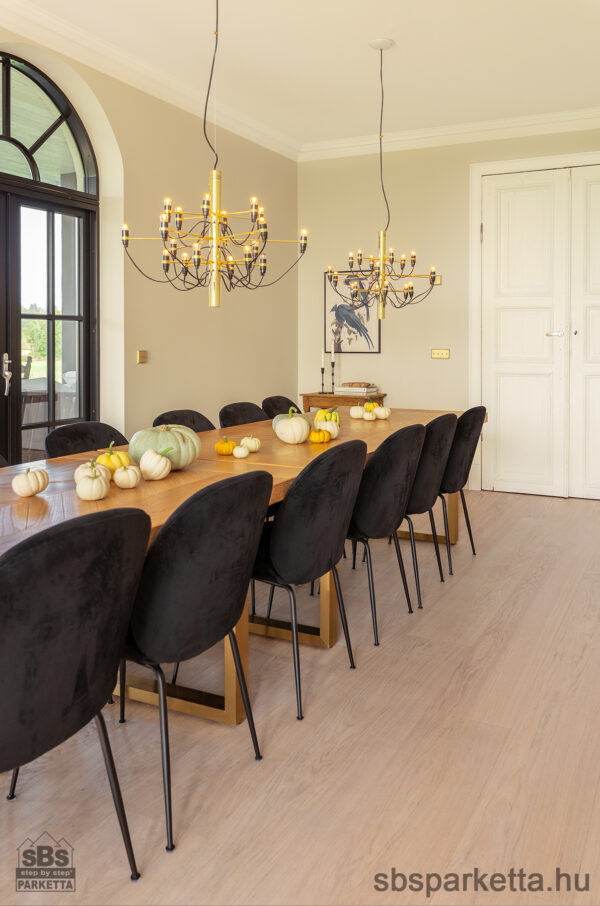 019990-WOODURA 5G DRY - SELECT - Kefélt - Lakkozott Furnérparketta - TÖLGY  - LARVIK 3.0 XL - POWDER WHITE - 346017 - Image 7