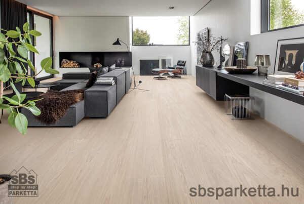 019990-WOODURA 5G DRY - SELECT - Kefélt - Lakkozott Furnérparketta - TÖLGY  - LARVIK 3.0 XXL - POWDER WHITE - 346010 - Image 3