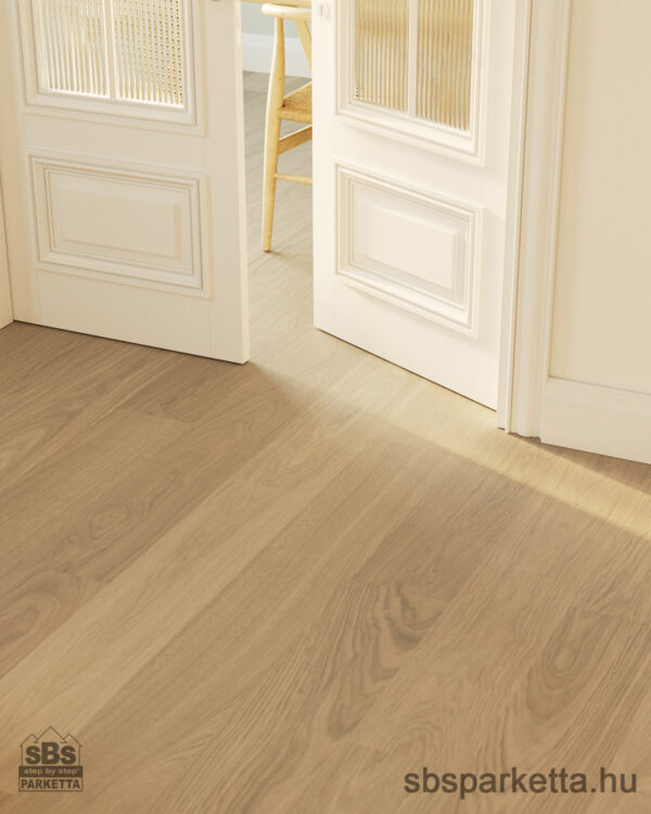 019990-WOODURA 5G DRY - SELECT - PRO Matt Lakkozott Furnérparketta - TÖLGY  - LOSHULT 3.0 XL - MISTY WHITE - 347065 - Image 2