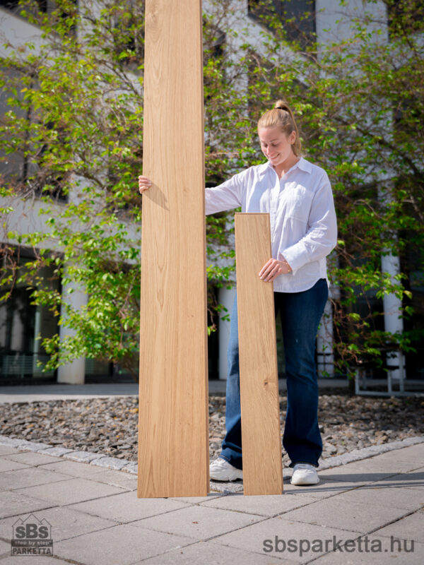 019990-WOODURA 5G DRY - SELECT - Kefélt - Lakkozott Furnérparketta - TÖLGY  - LYA 3.0 XL - NATURAL - 346015 - Image 4