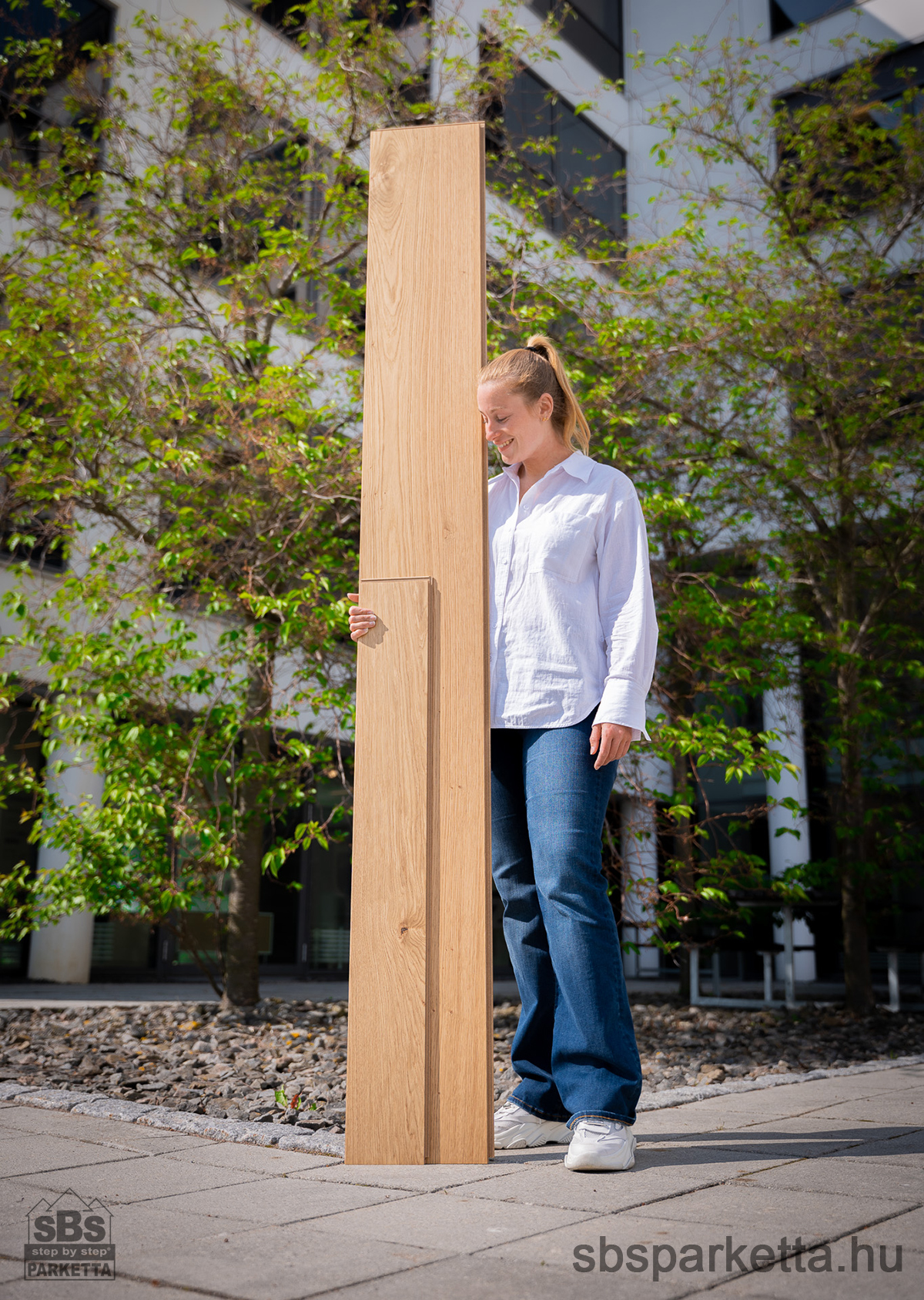 019990-WOODURA 5G DRY - SELECT - Kefélt - Lakkozott Furnérparketta - TÖLGY  - LYA 3.0 XXL - NATURAL - 346008 - Image 4