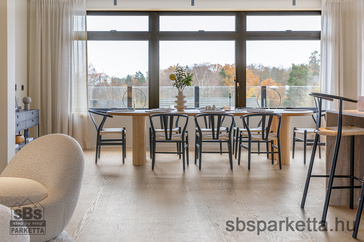 018490-WOODURA 5G DRY - SELECT - HARDWAX OIL Furnérparketta - TÖLGY  - SKARSHULT 3.0 XL - MISTY WHITE - 345027 - MEGSZŰNT! - Image 2