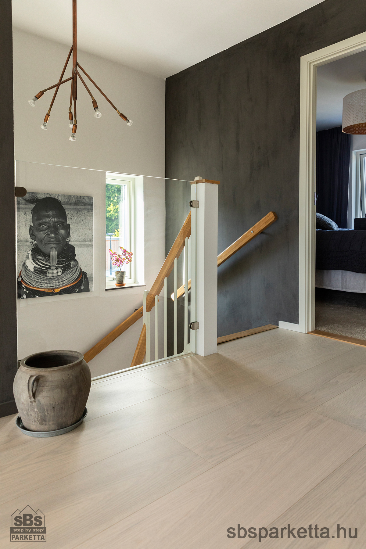 019990-WOODURA 5G DRY - SELECT - PRO Matt Lakkozott Furnérparketta - TÖLGY  - VISTORP 3.0 XL - POWDER WHITE - 347066 - Image 4