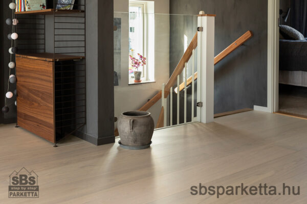 019990-WOODURA 5G DRY - SELECT - PRO Matt Lakkozott Furnérparketta - TÖLGY  - VISTORP 3.0 XL - POWDER WHITE - 347066 - Image 2