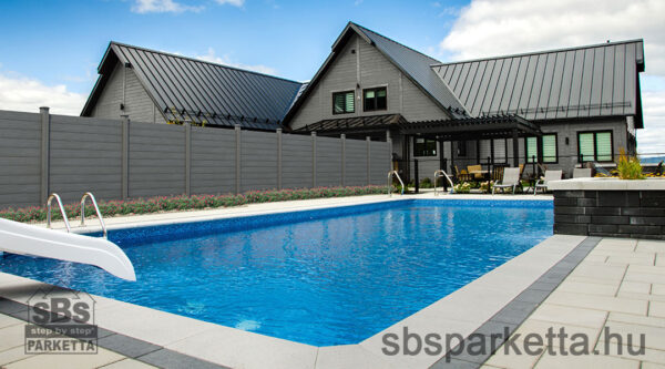 004490-NAGYFA - ALFÖLD Prémium WPC ZÁRTRENDSZERŰ KERÍTÉSELEM - 2000x140x18mm - NFA-21418 - Image 5