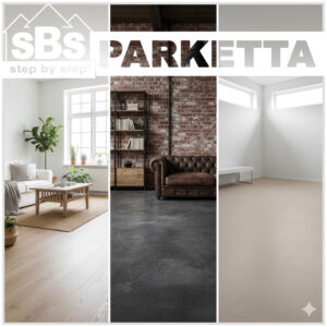 Egy letisztult, világos fa laminált padló egy skandináv stílusú nappaliban.