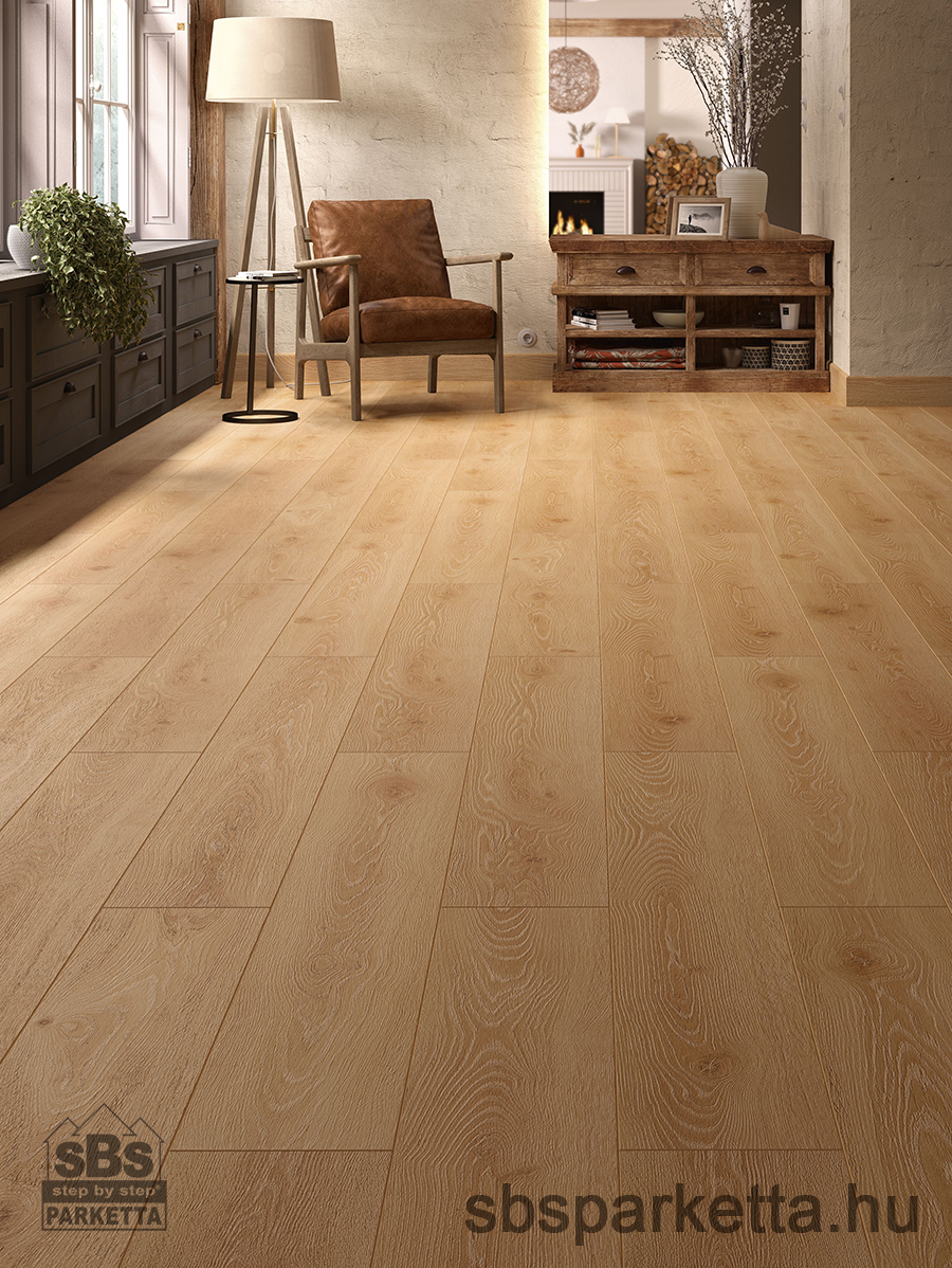 009990- ALSAFLOOR - Vízálló laminált padló - OSMOZE - HONEY OAK - 452 - 8mm_AC5/33 - Image 2