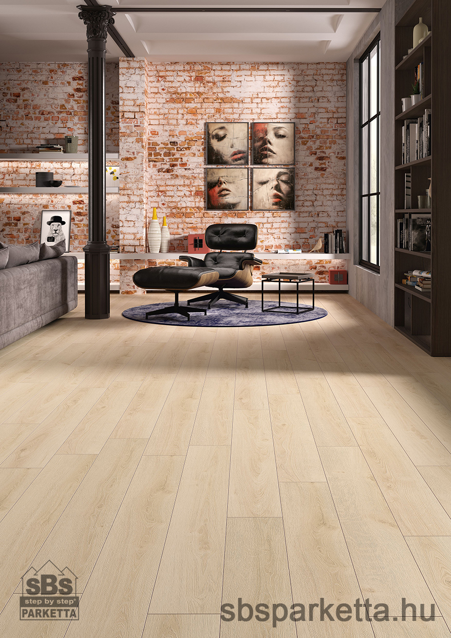 010790- ALSAFLOOR - Vízálló laminált padló - ALLURE - JASMINE OAK - 464 - 10mm_AC6/33 - Image 2