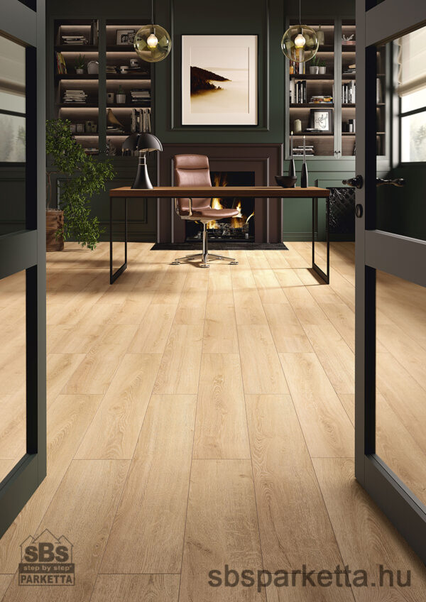 011790- ALSAFLOOR - Vízálló laminált padló - SOLID PLUS - SANDALWOOD OAK - 465 - 12mm_AC6/33 - Image 2