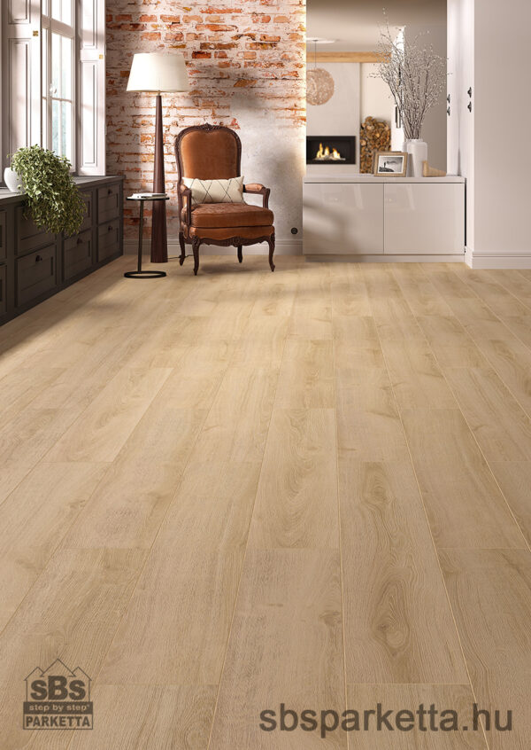 011790- ALSAFLOOR - Vízálló laminált padló - SOLID PLUS - DAHLIA OAK - 466 - 12mm_AC6/33 - Image 2