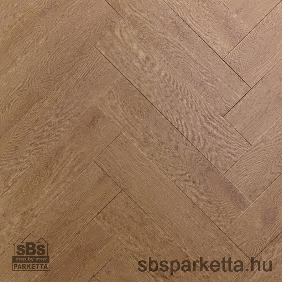 010990- ALSAFLOOR - Vízálló laminált padló - ELEGANT BR - HERRINGBONE - KRAFT OAK - 511 - 8mm_AC5/33