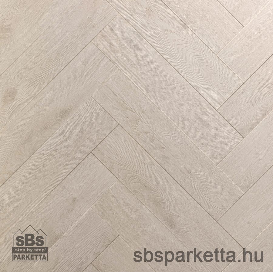 010990- ALSAFLOOR - Vízálló laminált padló - ELEGANT BR - HERRINGBONE - AIDA OAK - 521 - 8mm_AC5/33