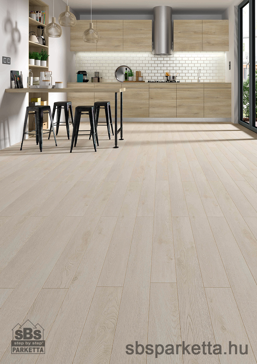 009990- ALSAFLOOR - Vízálló laminált padló - ELEGANT - AIDA OAK - 521 - 8mm_AC5/33 - Image 2