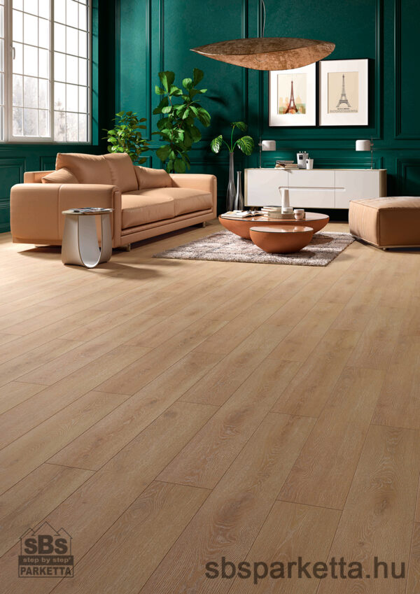 009990- ALSAFLOOR - Vízálló laminált padló - ELEGANT - CALISSON OAK - 525 - 8mm_AC5/33 - Image 2