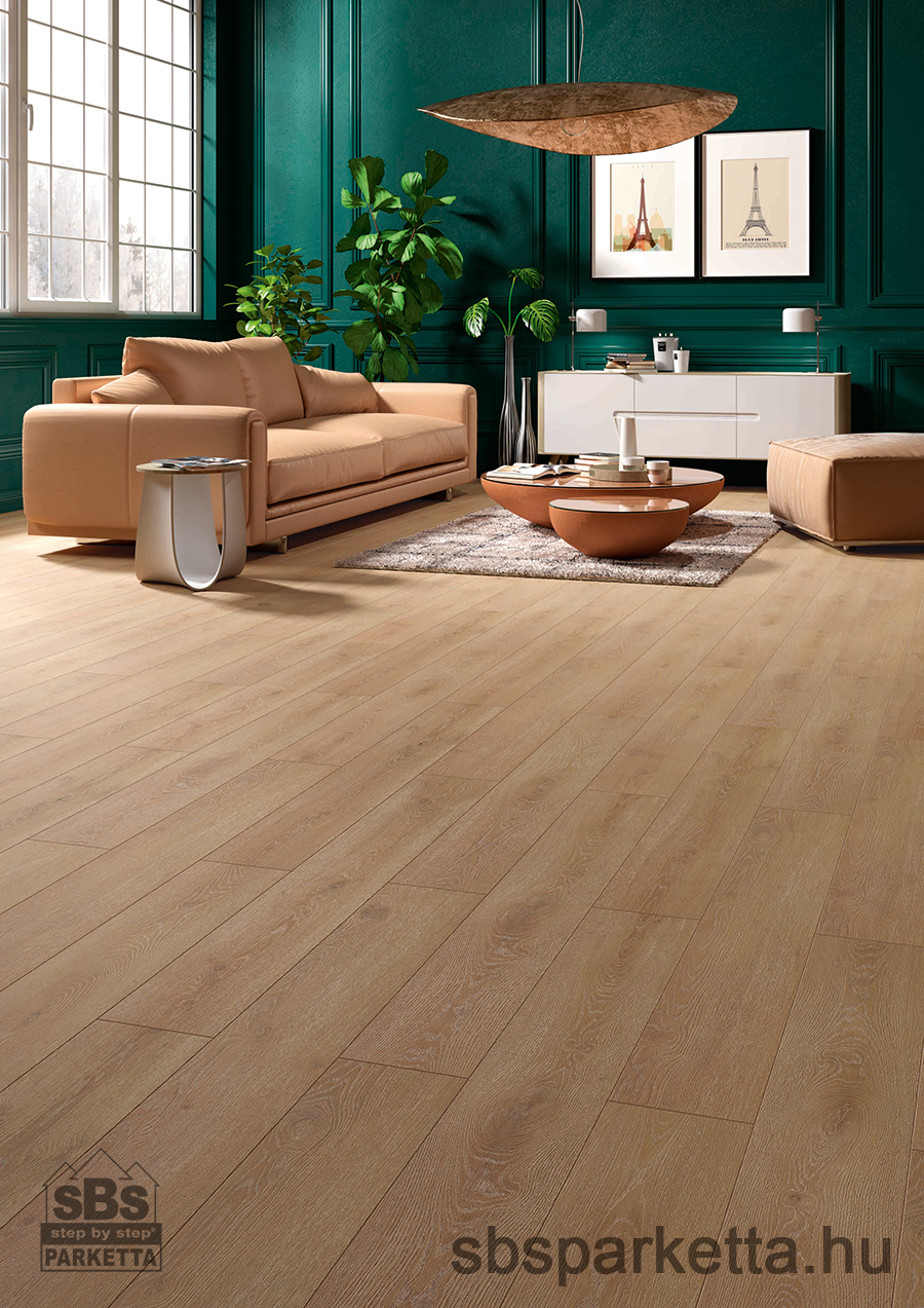 009990- ALSAFLOOR - Vízálló laminált padló - ELEGANT - CALISSON OAK - 525 - 8mm_AC5/33 - Image 2