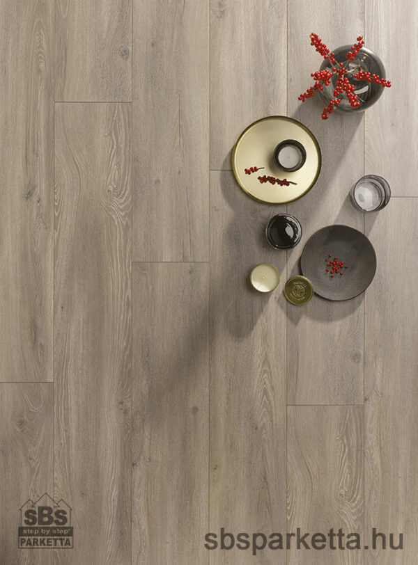 009990- ALSAFLOOR - Vízálló laminált padló - ELEGANT - ULYSSES OAK - 708 - 8mm_AC5/33 - Image 2